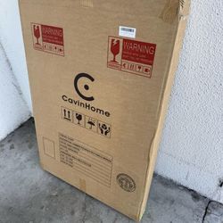 Antique gold rounded mirror