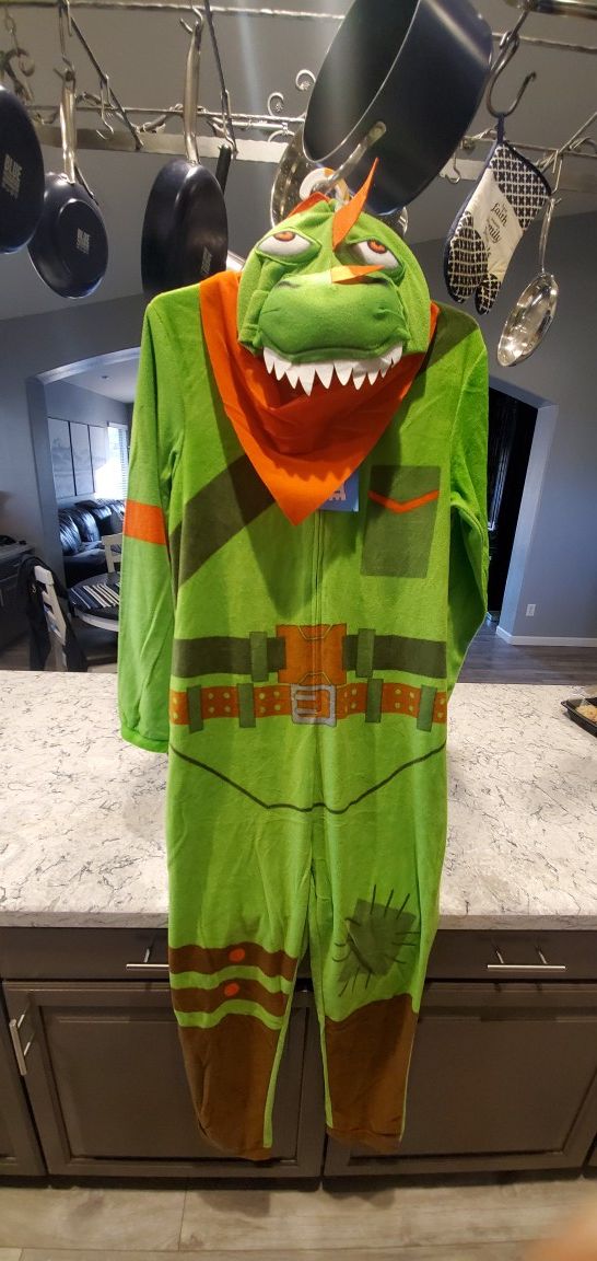 Fortnite dinosaur adult onesie/costume