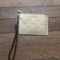 Authentic MK small coin purse (gold)