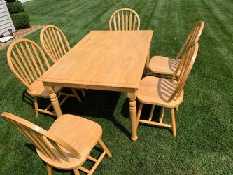 Table and chairs