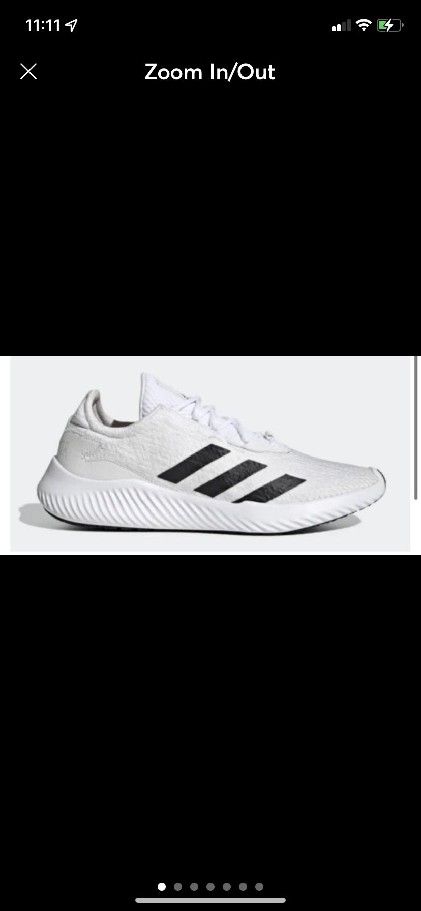 Adidas Men's Predator 20.3 Training Soccer Shoes - White / Black size 11.5