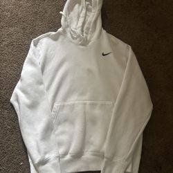 White Nike Hoodie 