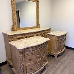 Dresser and Nightstands