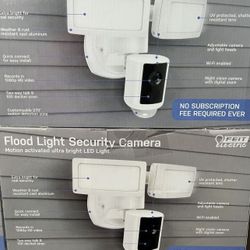 Brand New Feit Electric SEC3000/CAM/WIFI Outdoor LED Smart Security Camera with Motion Sensor, 2-Way Audio, 39-Watt Floodlight, Works with Alexa and 