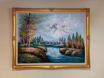 Beautiful NATURE PAINTING (40in x 55in)