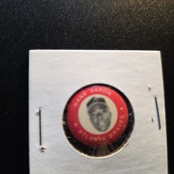 1969 MLBPA Pin Hank Aaron