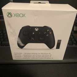 Xbox Controller And Wireless Dongle