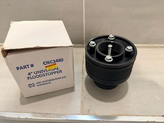 CNC3480 4-inch universal drain pipe flood stopper