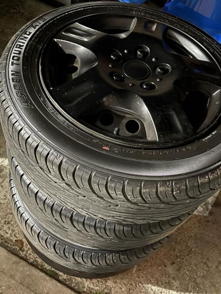 4 Tires With Rims / 4 Gomas Con Aros