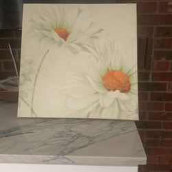 Canvas Print Picture chamomile/daisies