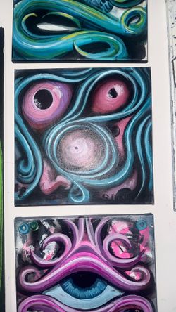 Trauma Dump Original Canvas By Sham