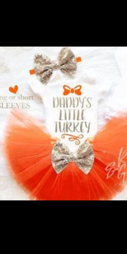 🦃Baby girl thanksgiving outfit 🦃
