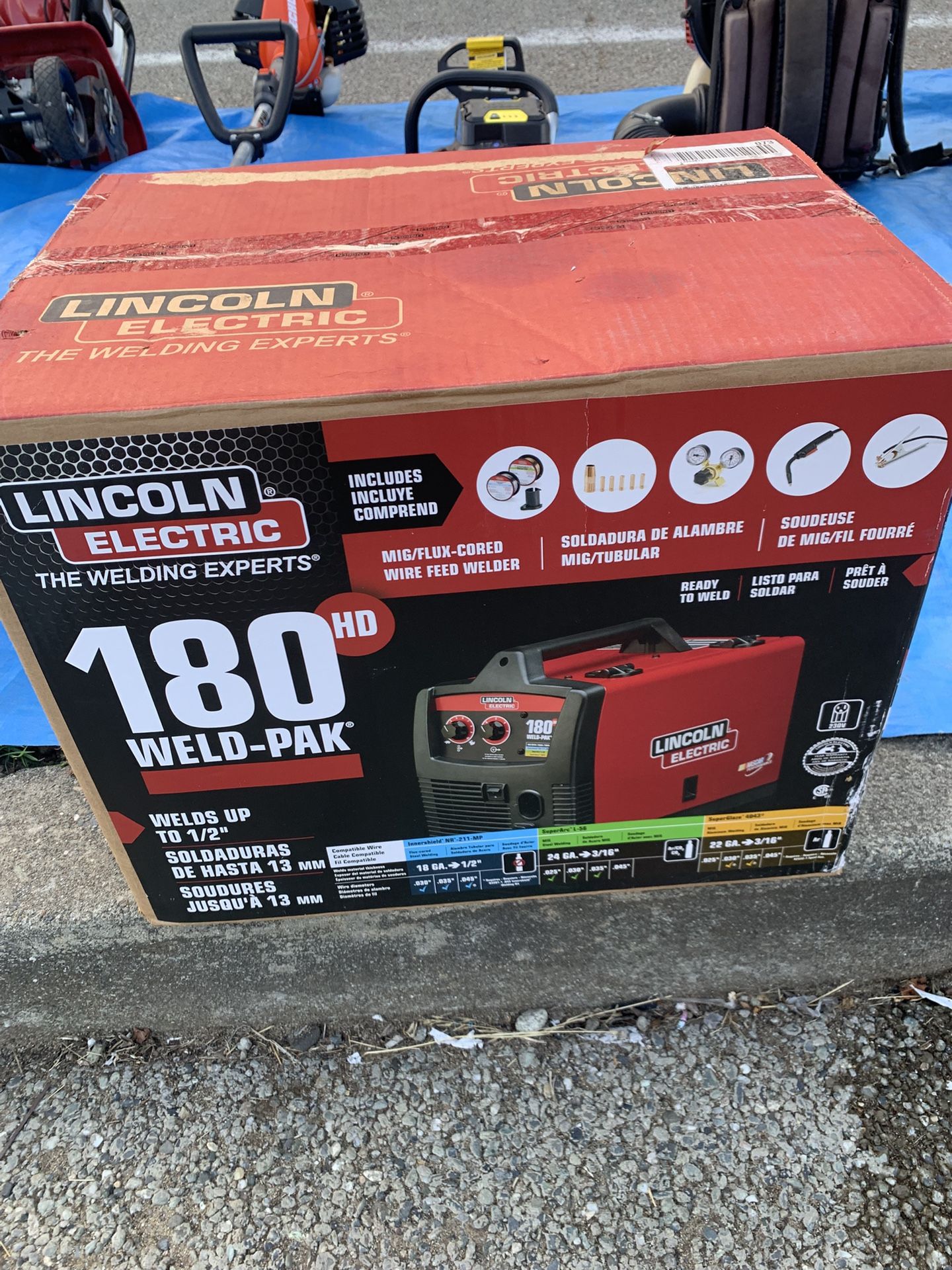 Lincoln Wire Feed Welder  NEW 180