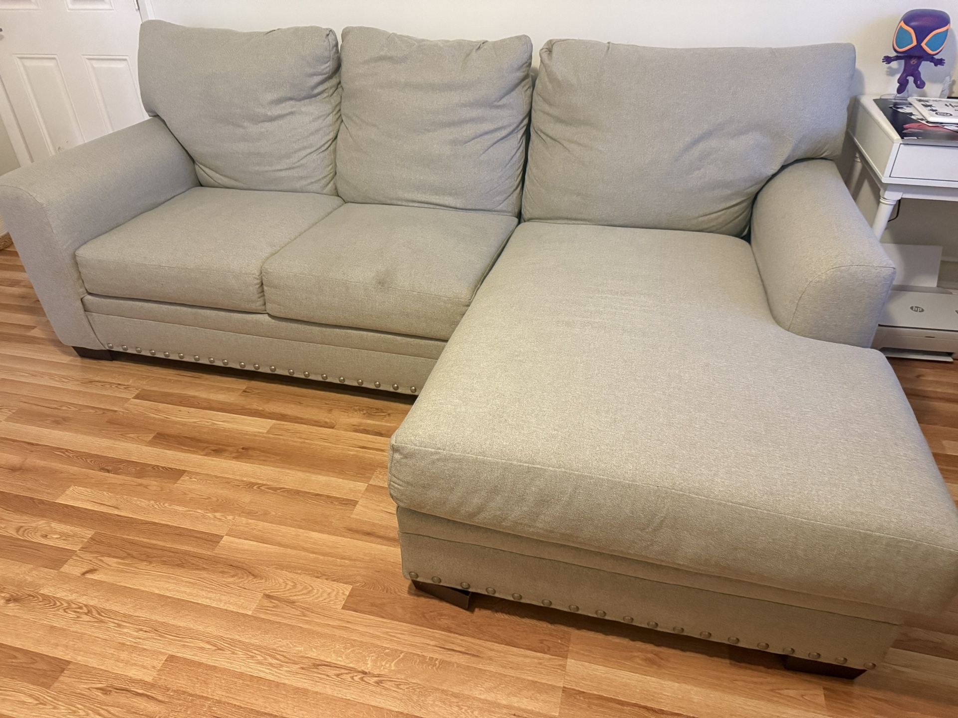 City Furniture Beige Couch