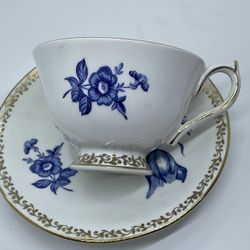Aynsley Tea Cup And Saucer  Excellent Condition 