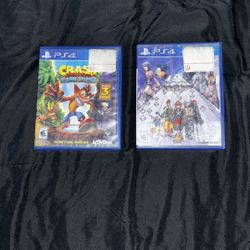 Crash - N Sane Trilogy & Kingdom Hearts