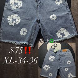 Denim Tear Shorts 