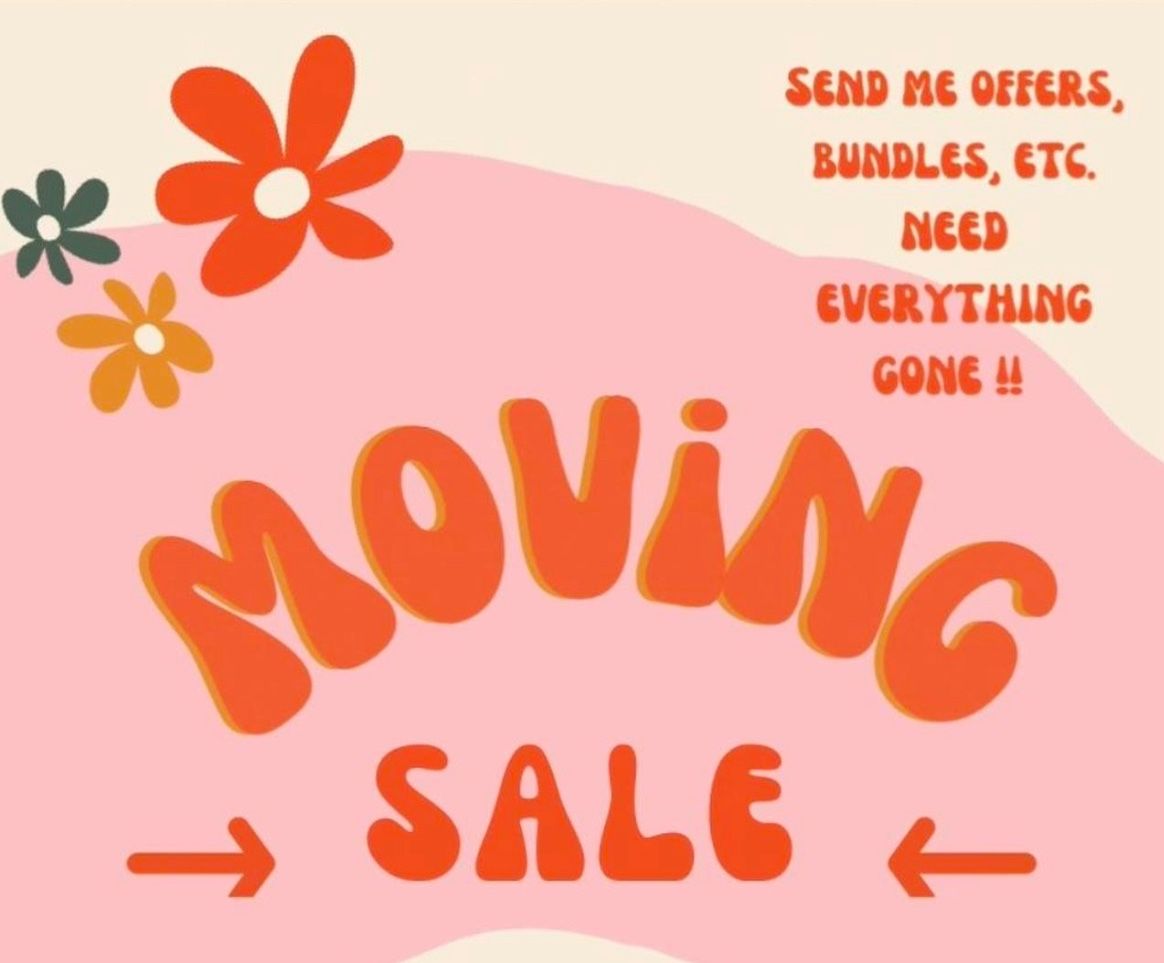 Moving Sale-everything You Can Think Of!