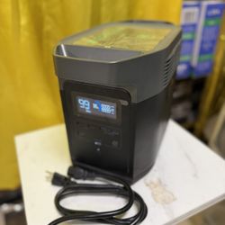 ECOFLOW DELTA 1300 FAST CHARGING GREAT FIR CAMPING,RVS,EMERGENCY  • The new standard of battery-powered generators • Charge from 0%-80% within 1 hour 