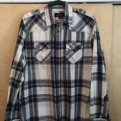 Men’s Dress Button-Up Shirts – Like New, Medium – Buffalo & English Laundry