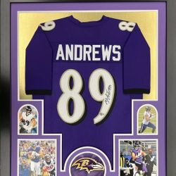 Ravens Mark Andrews Autographed Jersey 