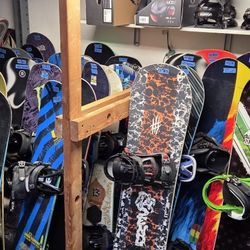 Snowboard With Bindings 