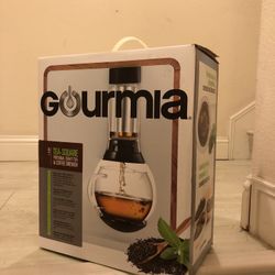 Gourmia GTC8000 Fusion Tea Loose Leaf Tea Maker - Loose Leaf Teas Single Button Brewing System