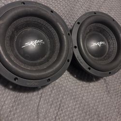 Skar 8 Inch Subwoofers (check Description)