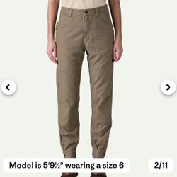 Size8 Patagonia Double Knee Women’s Work Pants