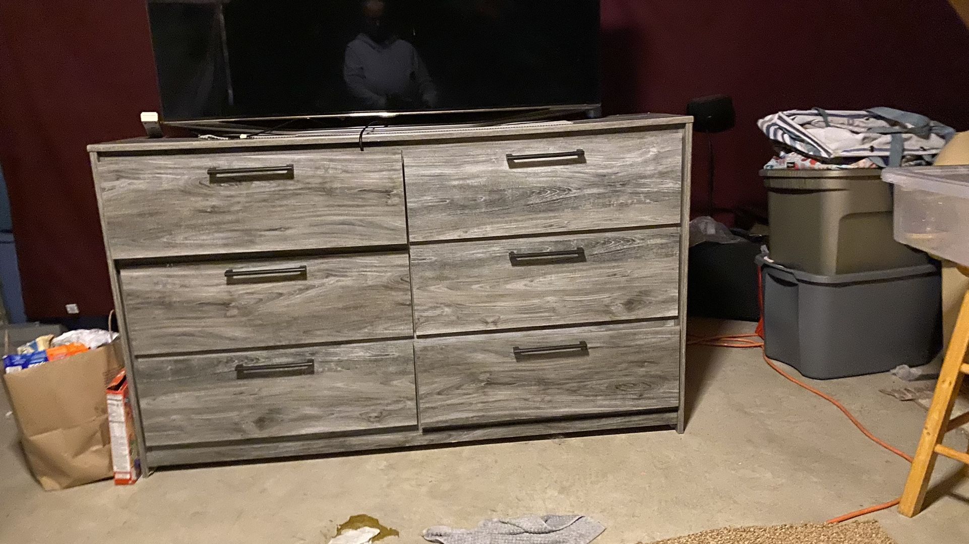 Bureau Nightstand and Bookcase