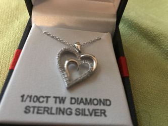 Sterling Silver Heart Necklace