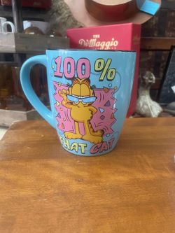 Large Garfield kitty cat coffee tea mug