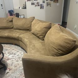 Semi circle couch