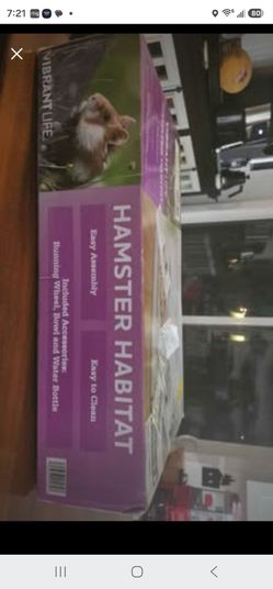 Hamster Habitat with Accessories