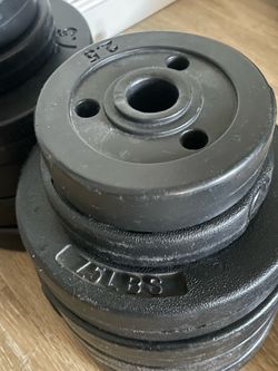 Standard Weight Plates 2.5 lb and 7.5 lb