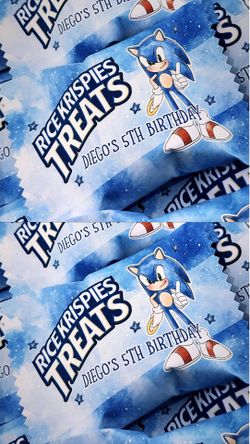 Sonic party favors
