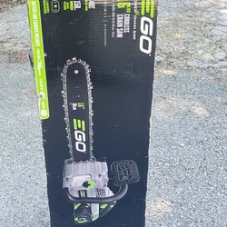 Ego New 16” Chainsaw (tool Only) No Battery Or Charger  