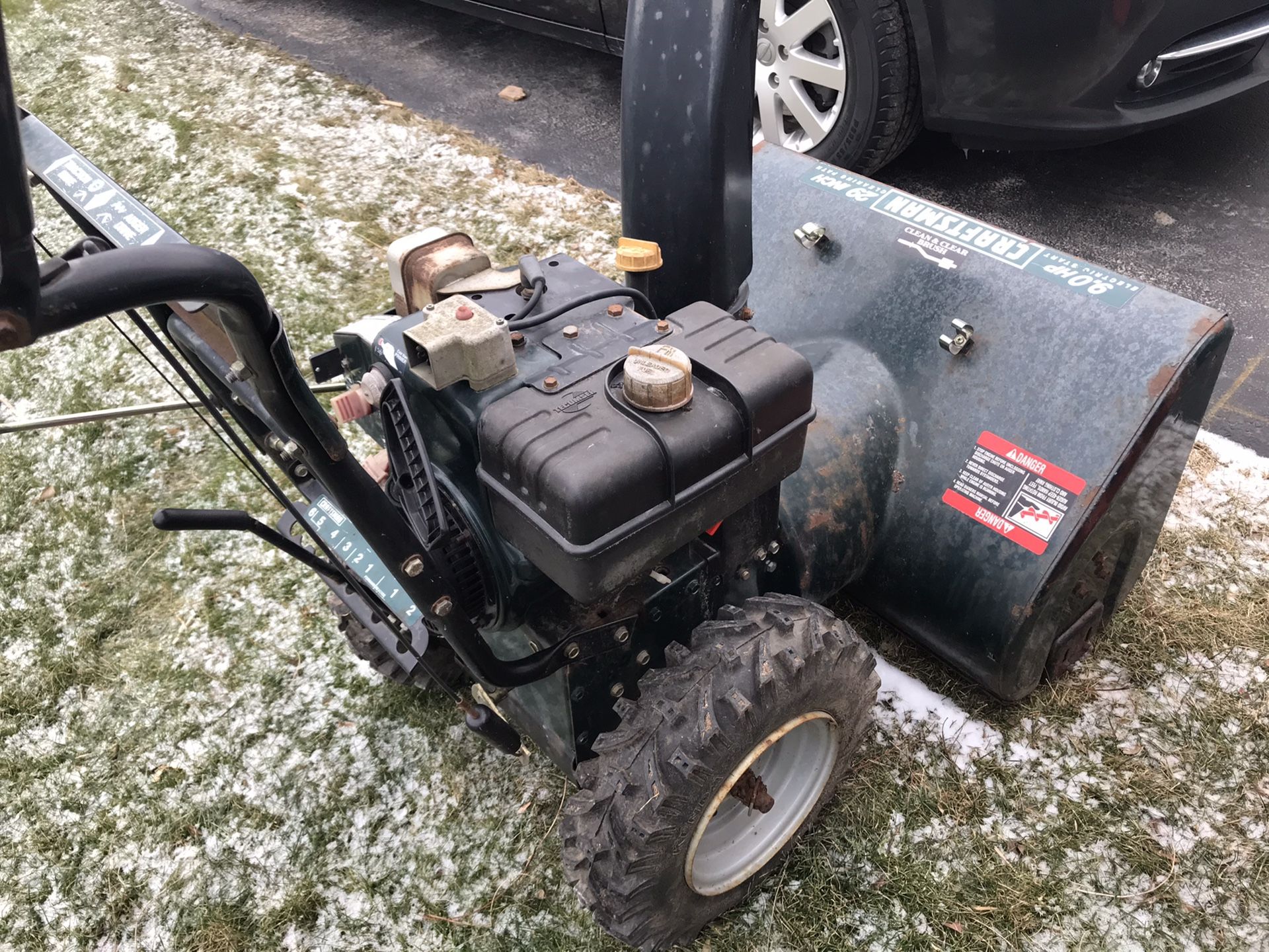 Craftsman 9HP -29” Inch Path Snowblower w/Electric Start