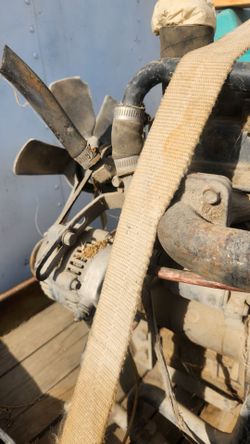 2Cylinder Perkins diesel motor