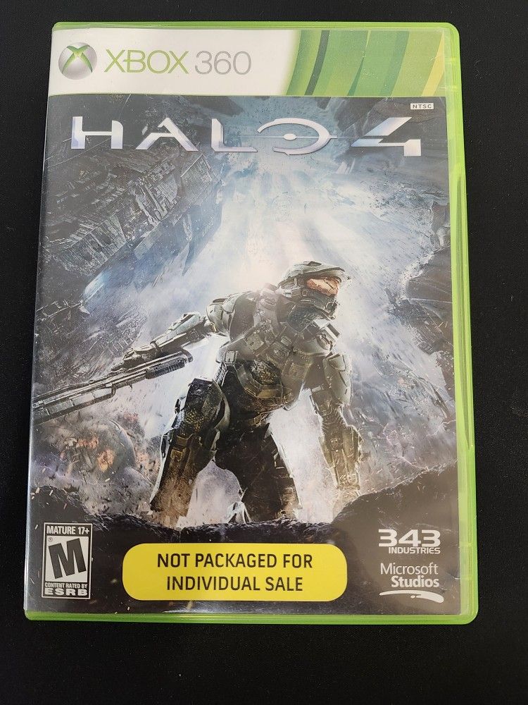 Halo 4 Xbox 360 (Both Discs)