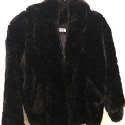Donnybrook faux fur coat size small