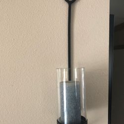 Wall candle holder