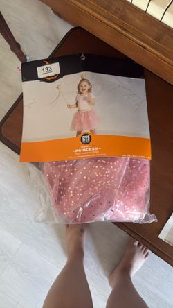 Princess Costume One Size Fits All Toddler 2T-5T