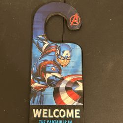 Marvel Superhero Door Hanger