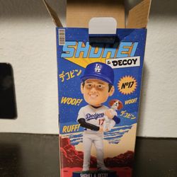 Dodgers Bobbleheads, Shohei Ohtani And Matt Kemp