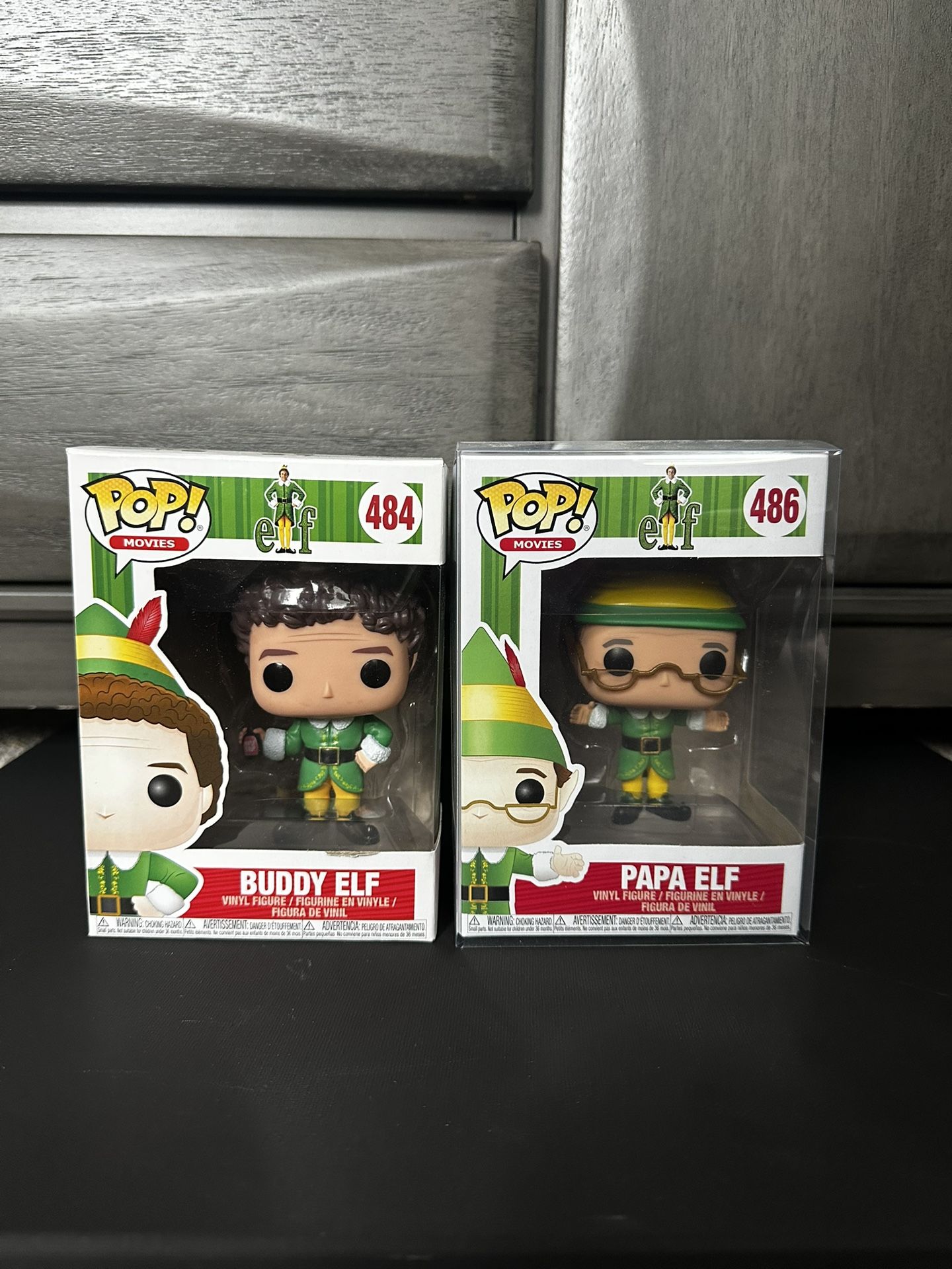 Funko Pop — Papa Elf and Buddy