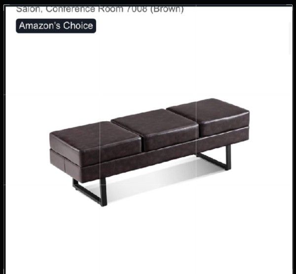 BarberPub
Waiting
Room
Chairs
Office
Guest
Bench,
Lobby Chairs
Salon
Furniture, Faux
Leather