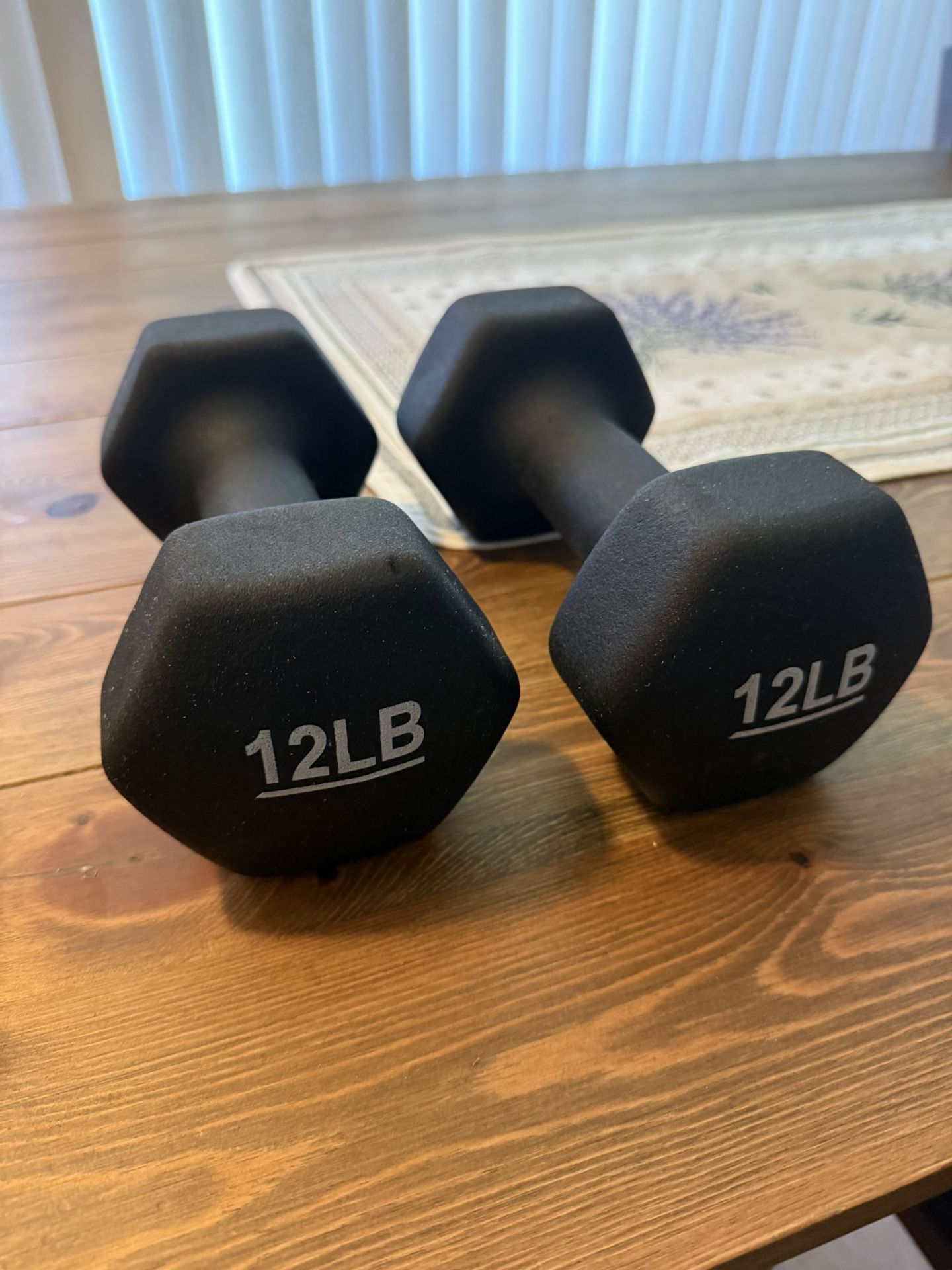 12 Pounds Dumbbells