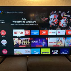 TCL 50" CLASS 4-SERIES 4K UHD HDR LED SMART ANDROID TV 