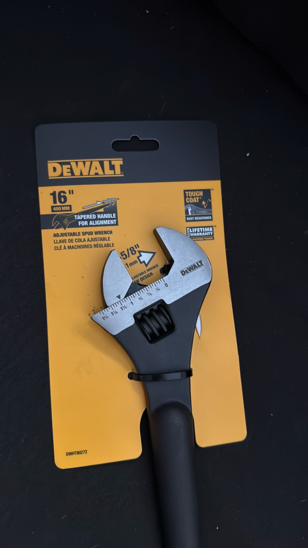 Dewalt 16” Spud Wrench